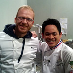 Chef Max con Iron Chef Thailand Chumpol