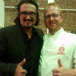 Chef Max con Alessandro Borghese