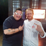 Chef Max con Graham Elliot